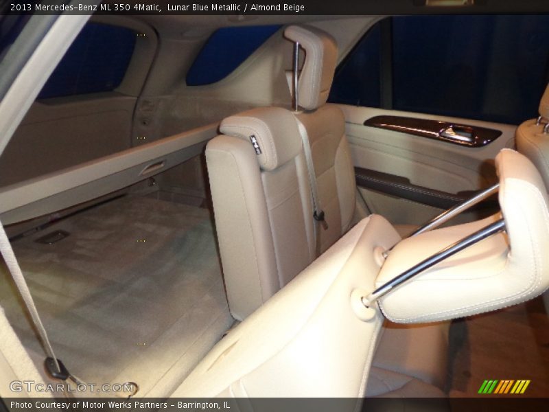 Lunar Blue Metallic / Almond Beige 2013 Mercedes-Benz ML 350 4Matic