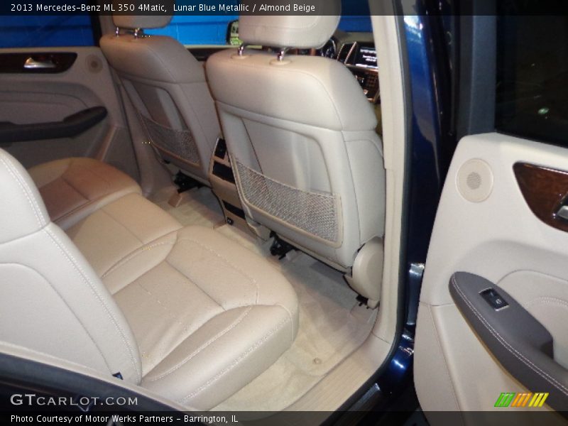 Lunar Blue Metallic / Almond Beige 2013 Mercedes-Benz ML 350 4Matic