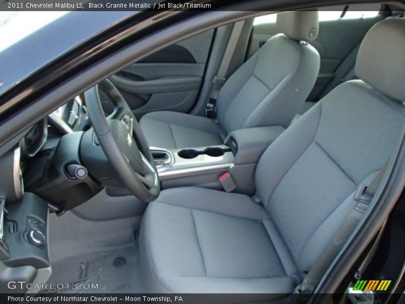Black Granite Metallic / Jet Black/Titanium 2013 Chevrolet Malibu LS