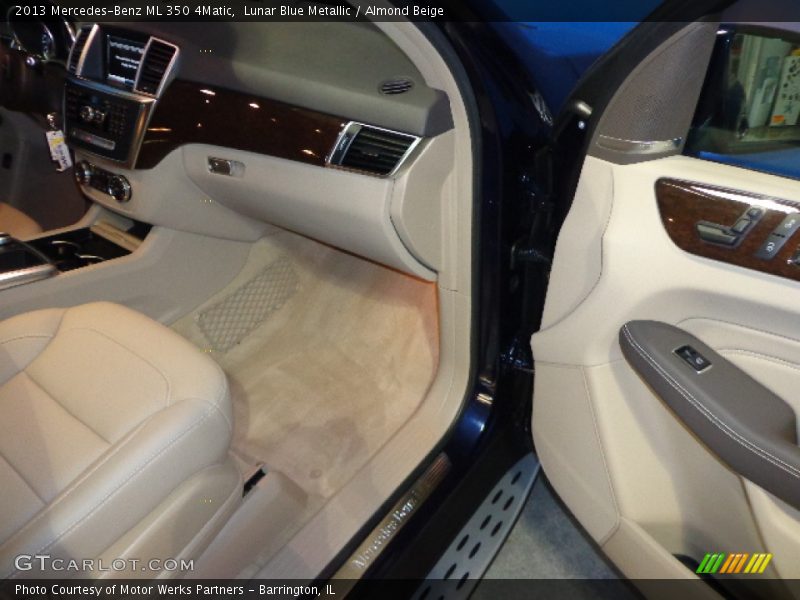 Lunar Blue Metallic / Almond Beige 2013 Mercedes-Benz ML 350 4Matic