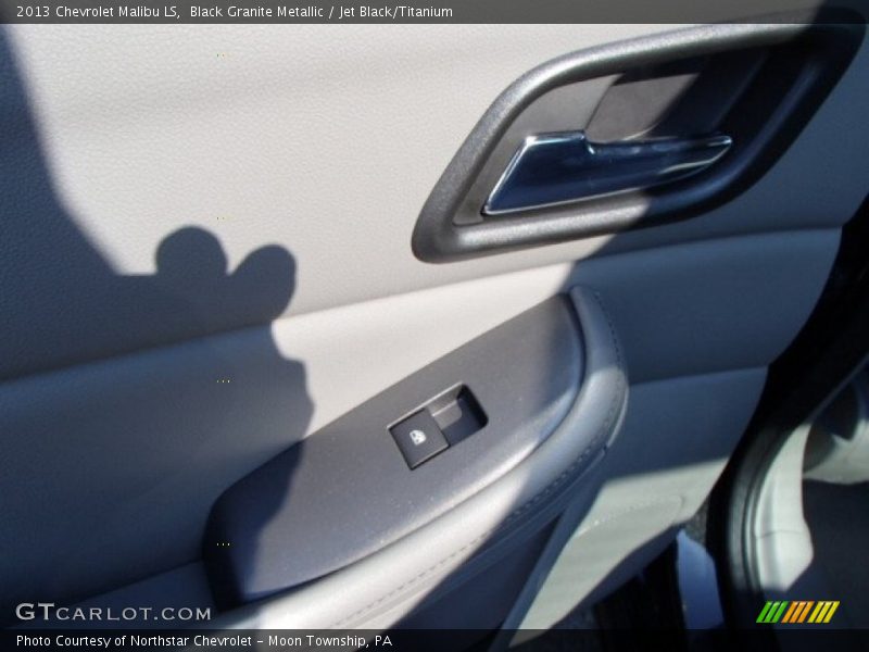 Black Granite Metallic / Jet Black/Titanium 2013 Chevrolet Malibu LS