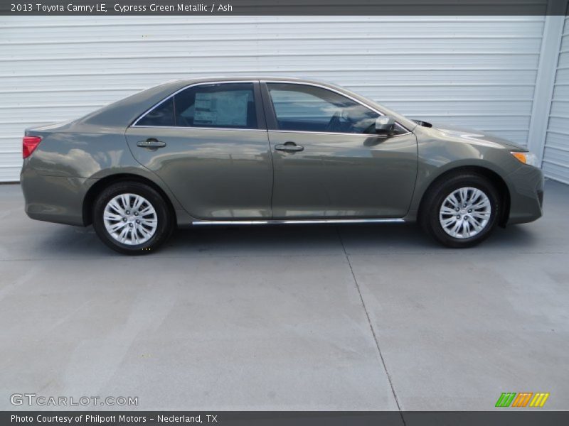 Cypress Green Metallic / Ash 2013 Toyota Camry LE