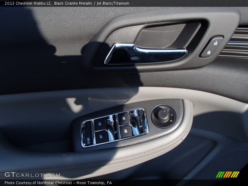 Black Granite Metallic / Jet Black/Titanium 2013 Chevrolet Malibu LS