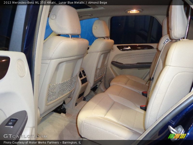 Lunar Blue Metallic / Almond Beige 2013 Mercedes-Benz ML 350 4Matic