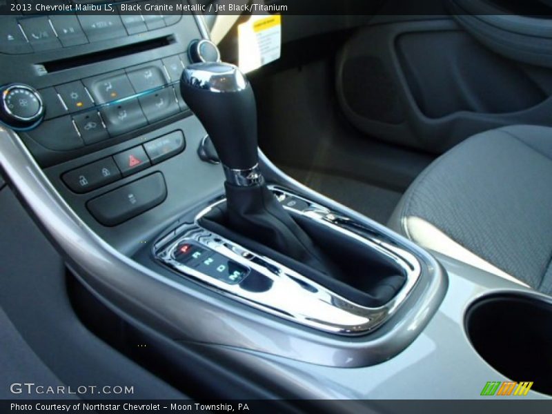 Black Granite Metallic / Jet Black/Titanium 2013 Chevrolet Malibu LS