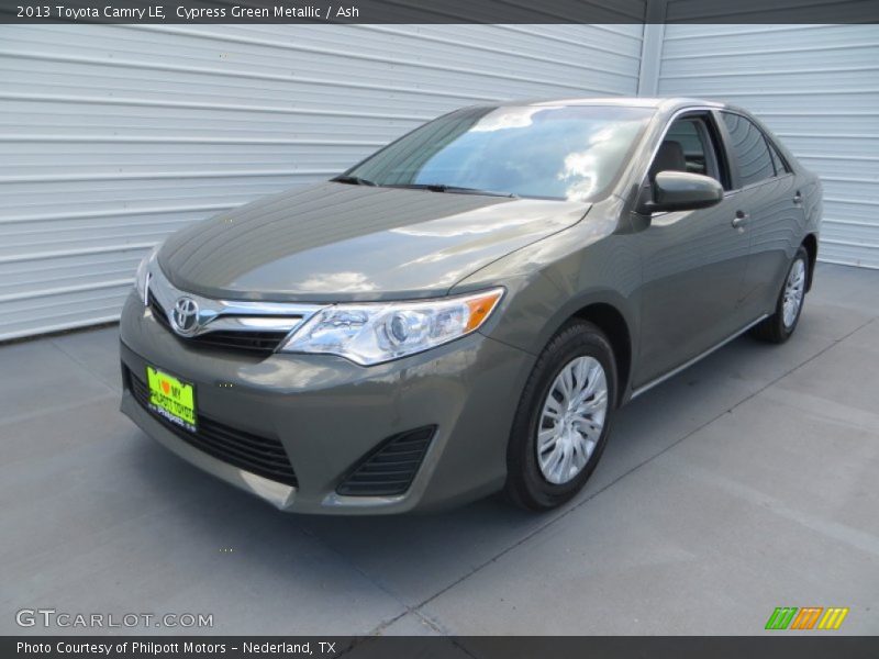 Cypress Green Metallic / Ash 2013 Toyota Camry LE