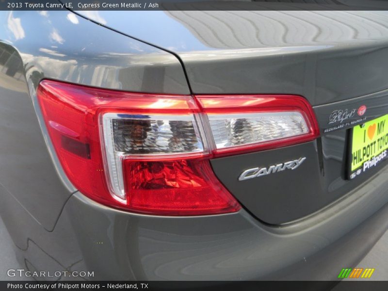 Cypress Green Metallic / Ash 2013 Toyota Camry LE