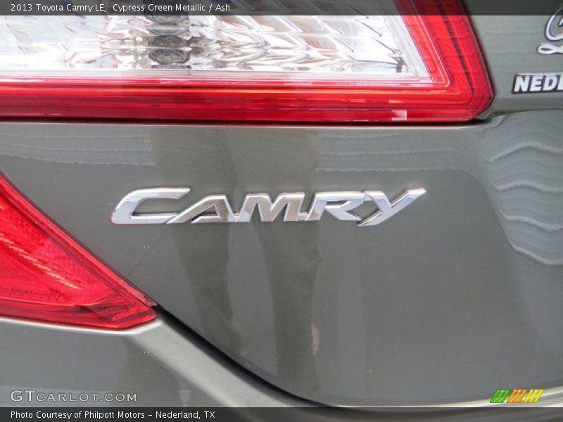 Cypress Green Metallic / Ash 2013 Toyota Camry LE