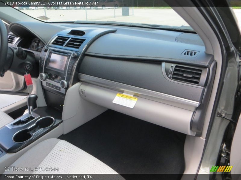 Cypress Green Metallic / Ash 2013 Toyota Camry LE