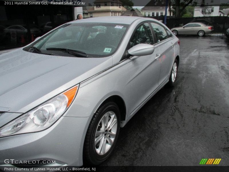 Radiant Silver / Gray 2011 Hyundai Sonata GLS
