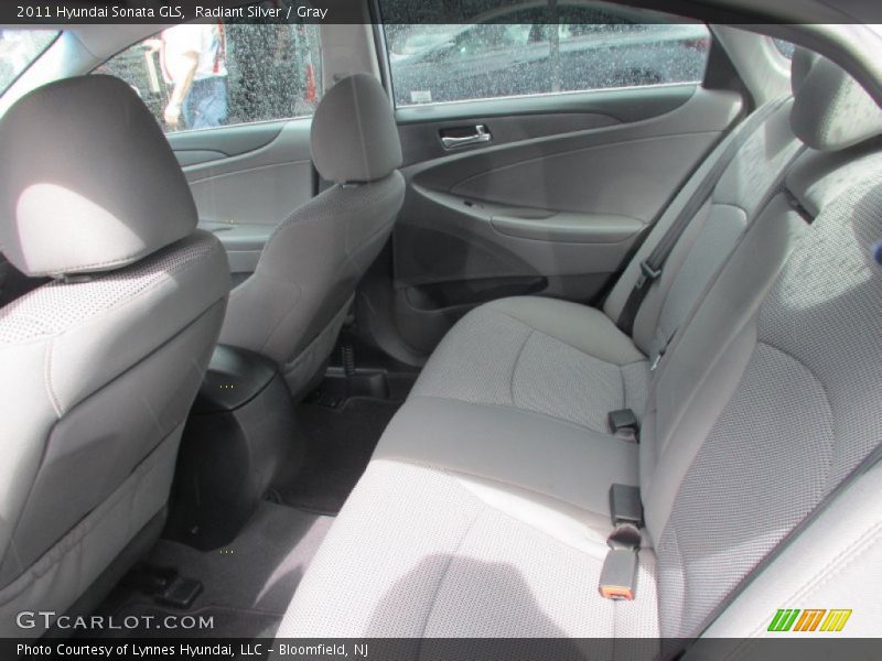 Radiant Silver / Gray 2011 Hyundai Sonata GLS