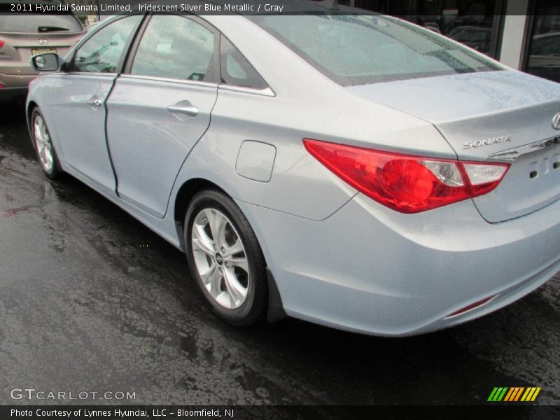 Iridescent Silver Blue Metallic / Gray 2011 Hyundai Sonata Limited
