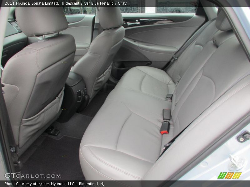 Iridescent Silver Blue Metallic / Gray 2011 Hyundai Sonata Limited