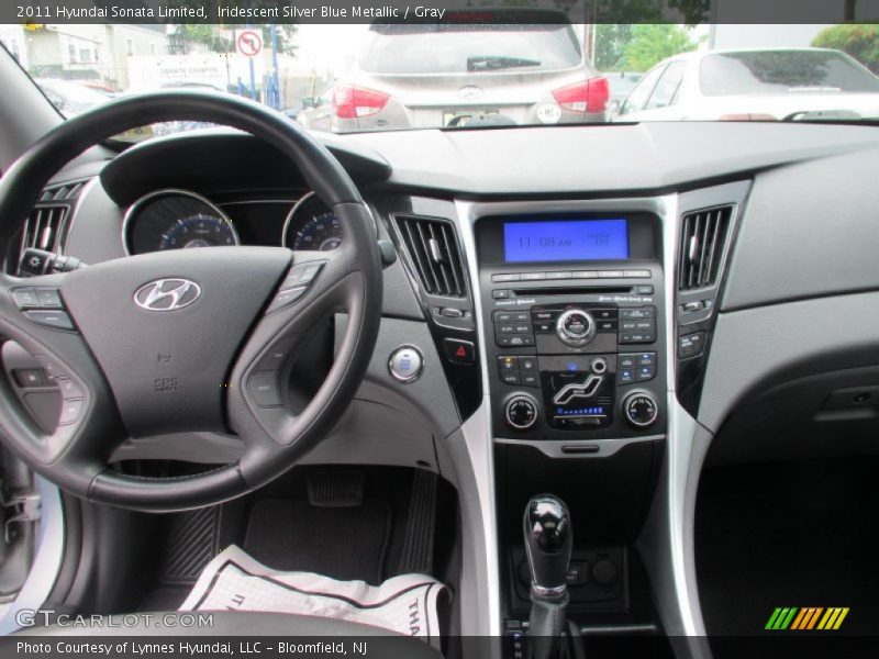 Iridescent Silver Blue Metallic / Gray 2011 Hyundai Sonata Limited