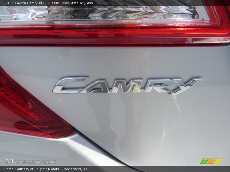 Classic Silver Metallic / Ash 2013 Toyota Camry XLE