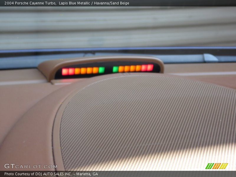 Lapis Blue Metallic / Havanna/Sand Beige 2004 Porsche Cayenne Turbo