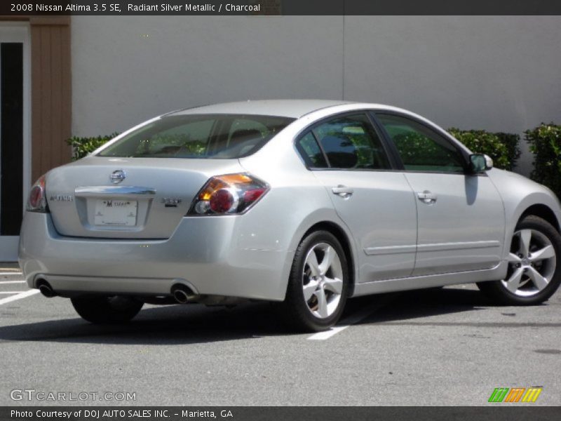 Radiant Silver Metallic / Charcoal 2008 Nissan Altima 3.5 SE