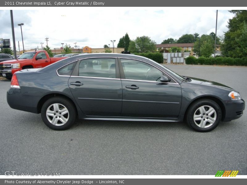 Cyber Gray Metallic / Ebony 2011 Chevrolet Impala LS