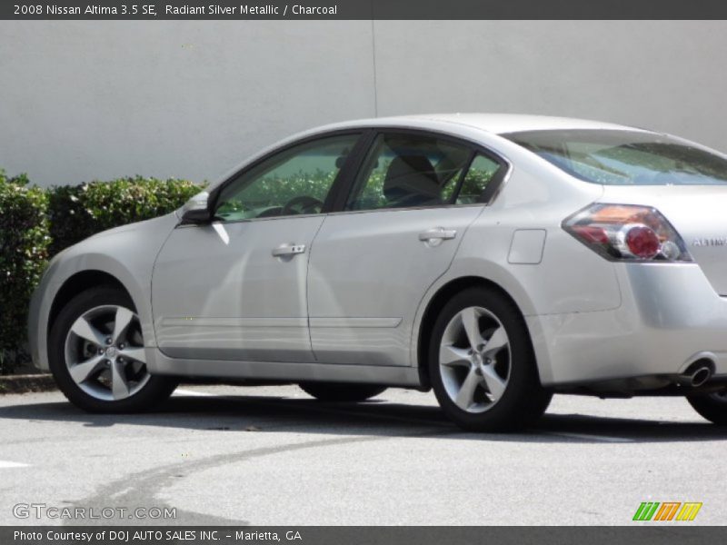 Radiant Silver Metallic / Charcoal 2008 Nissan Altima 3.5 SE
