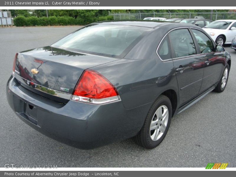 Cyber Gray Metallic / Ebony 2011 Chevrolet Impala LS