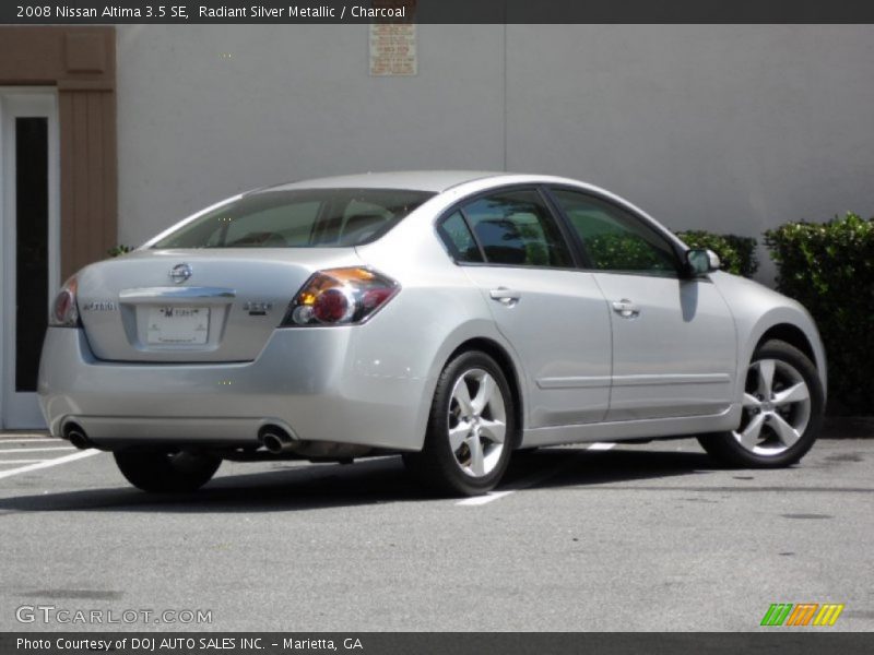 Radiant Silver Metallic / Charcoal 2008 Nissan Altima 3.5 SE