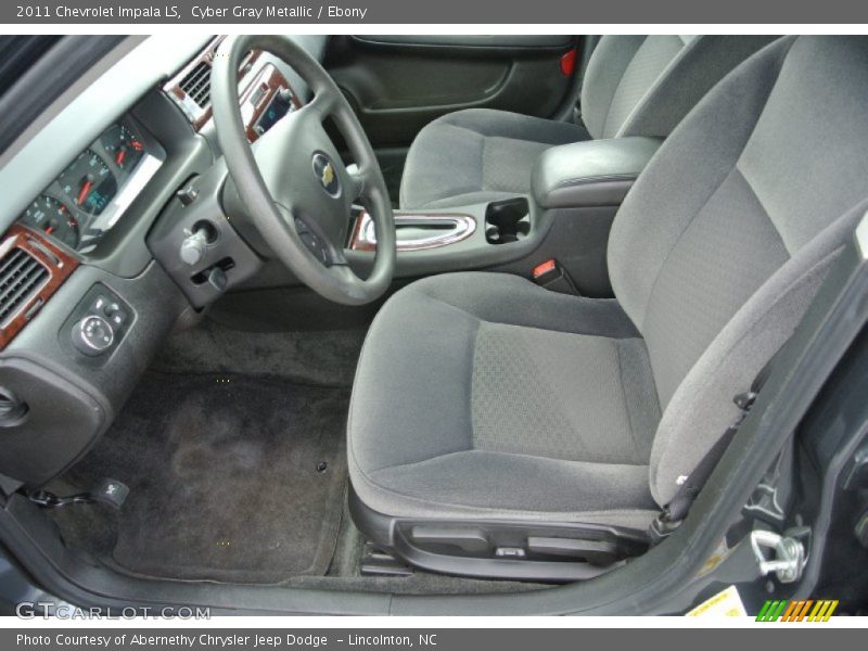 Cyber Gray Metallic / Ebony 2011 Chevrolet Impala LS