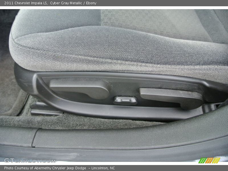 Cyber Gray Metallic / Ebony 2011 Chevrolet Impala LS