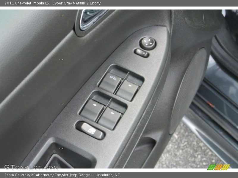 Cyber Gray Metallic / Ebony 2011 Chevrolet Impala LS