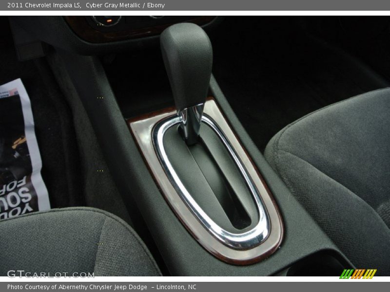 Cyber Gray Metallic / Ebony 2011 Chevrolet Impala LS