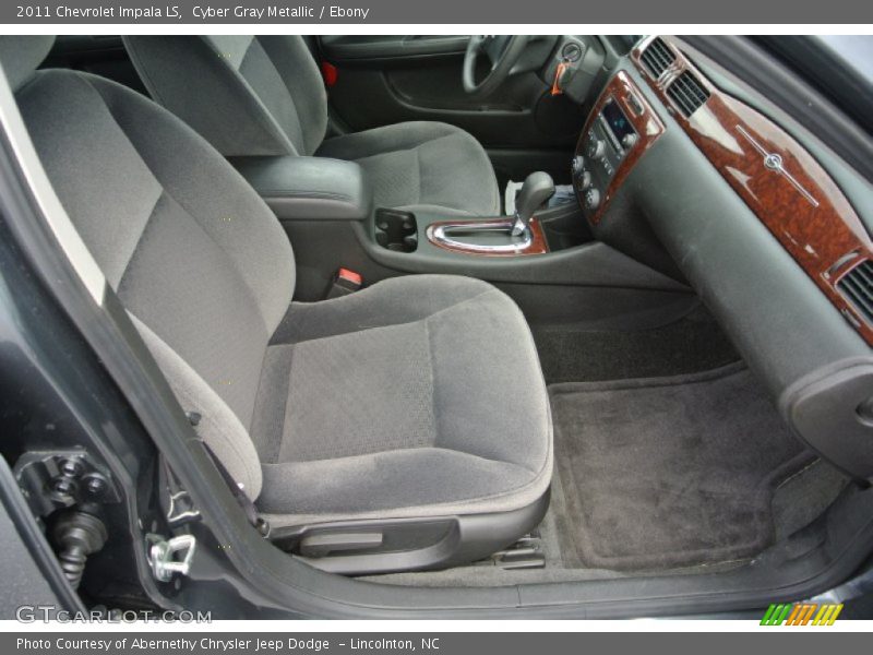 Cyber Gray Metallic / Ebony 2011 Chevrolet Impala LS