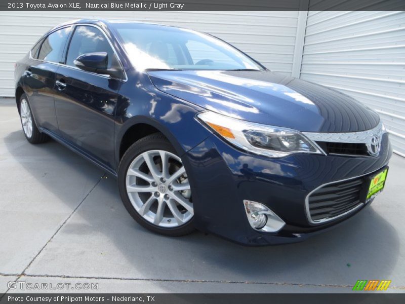 Nautical Blue Metallic / Light Gray 2013 Toyota Avalon XLE