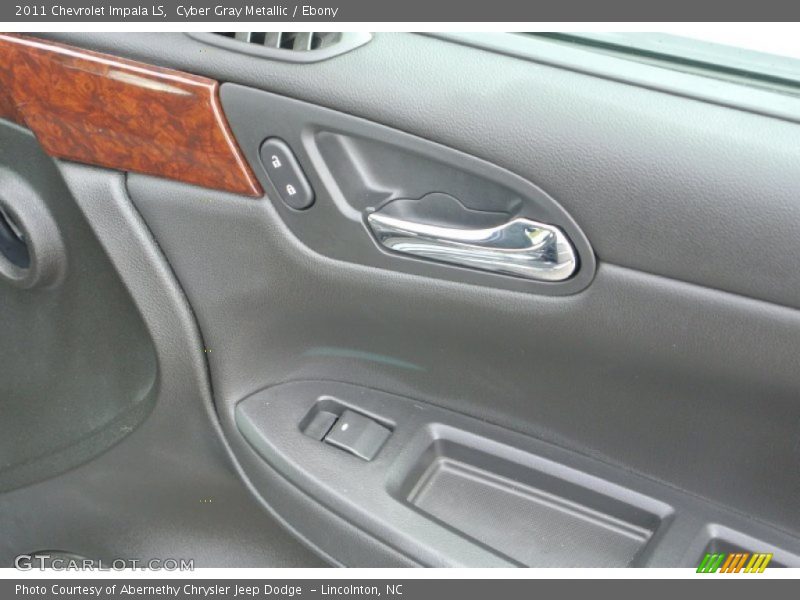 Cyber Gray Metallic / Ebony 2011 Chevrolet Impala LS