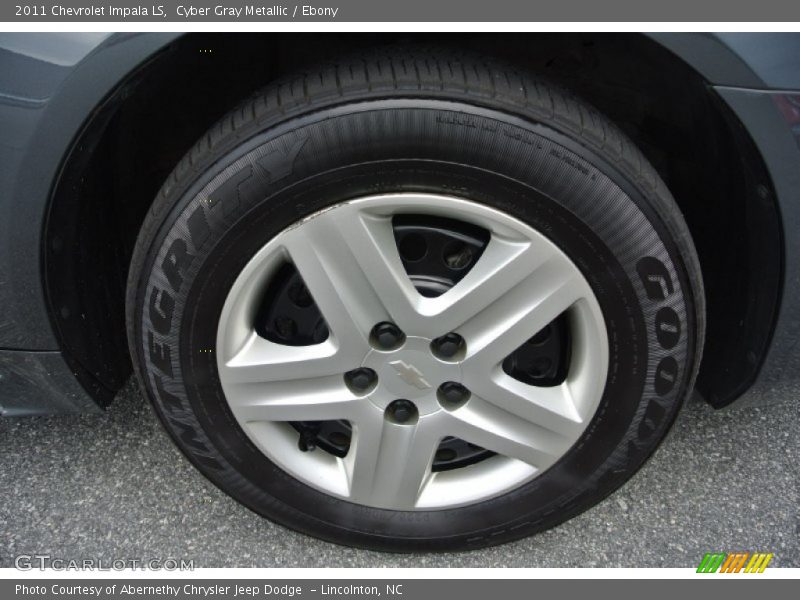 Cyber Gray Metallic / Ebony 2011 Chevrolet Impala LS