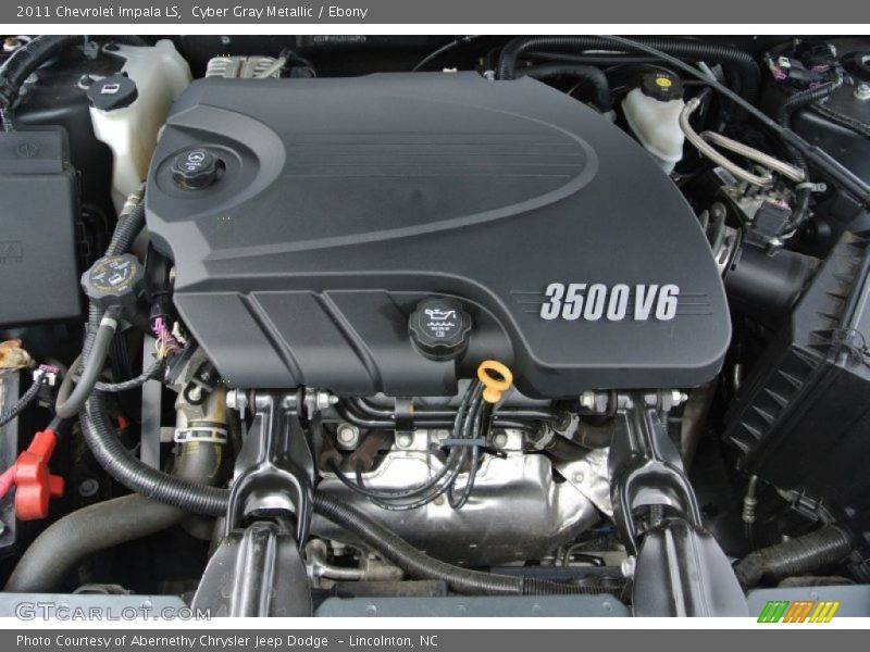 Cyber Gray Metallic / Ebony 2011 Chevrolet Impala LS