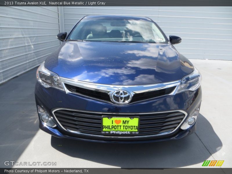 Nautical Blue Metallic / Light Gray 2013 Toyota Avalon XLE