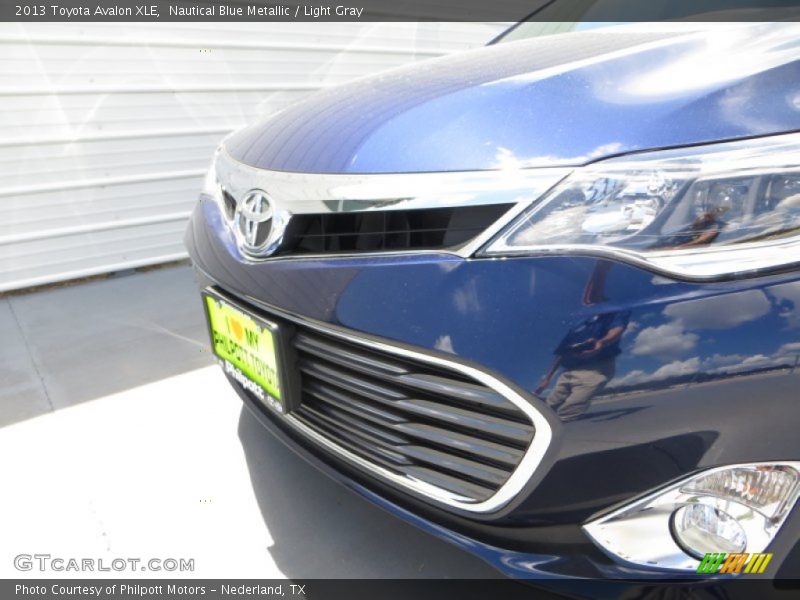 Nautical Blue Metallic / Light Gray 2013 Toyota Avalon XLE