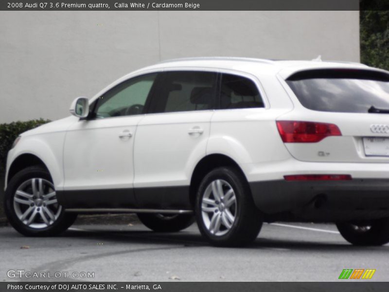 Calla White / Cardamom Beige 2008 Audi Q7 3.6 Premium quattro