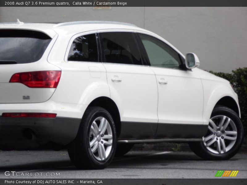 Calla White / Cardamom Beige 2008 Audi Q7 3.6 Premium quattro