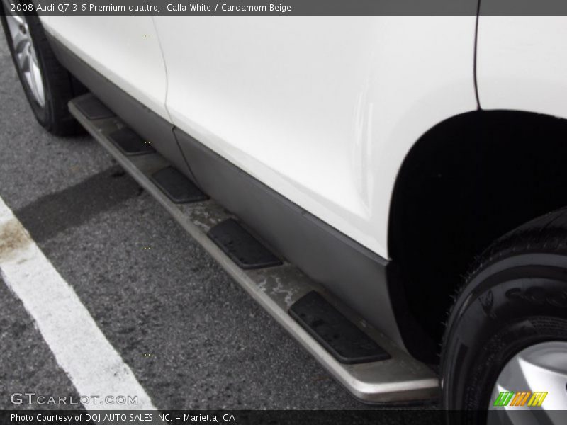 Calla White / Cardamom Beige 2008 Audi Q7 3.6 Premium quattro