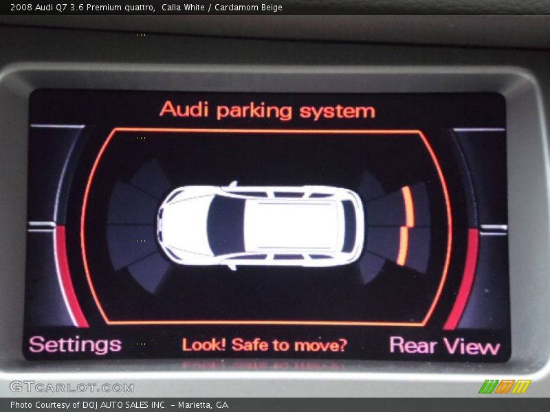 Calla White / Cardamom Beige 2008 Audi Q7 3.6 Premium quattro