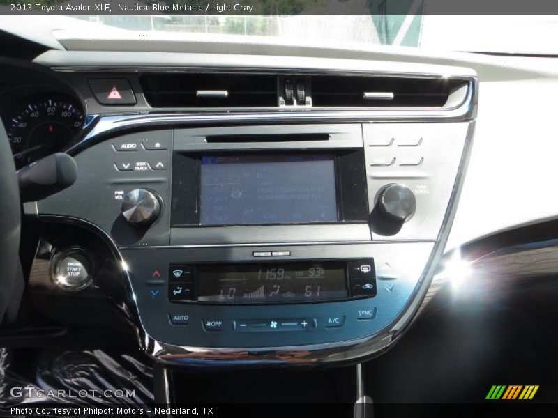 Nautical Blue Metallic / Light Gray 2013 Toyota Avalon XLE