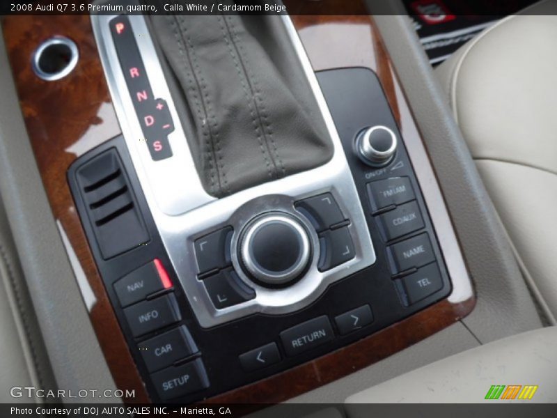 Calla White / Cardamom Beige 2008 Audi Q7 3.6 Premium quattro