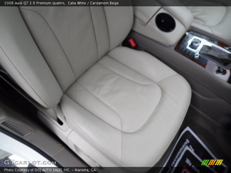 Calla White / Cardamom Beige 2008 Audi Q7 3.6 Premium quattro