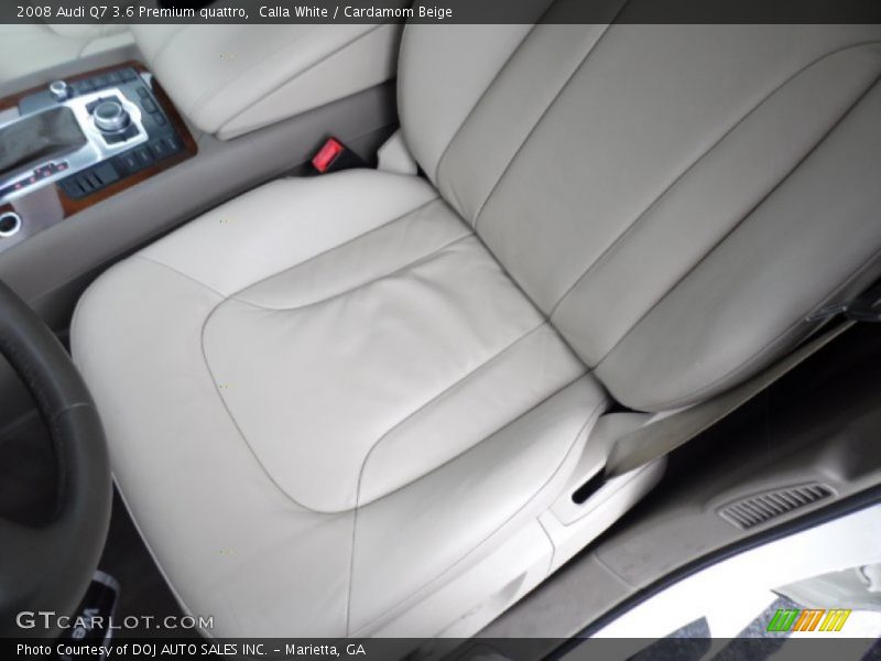 Calla White / Cardamom Beige 2008 Audi Q7 3.6 Premium quattro