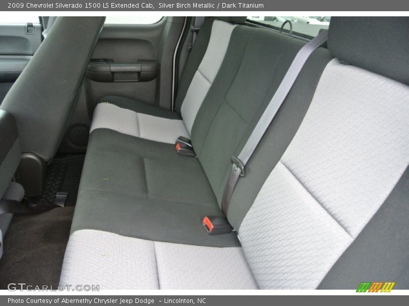 Silver Birch Metallic / Dark Titanium 2009 Chevrolet Silverado 1500 LS Extended Cab