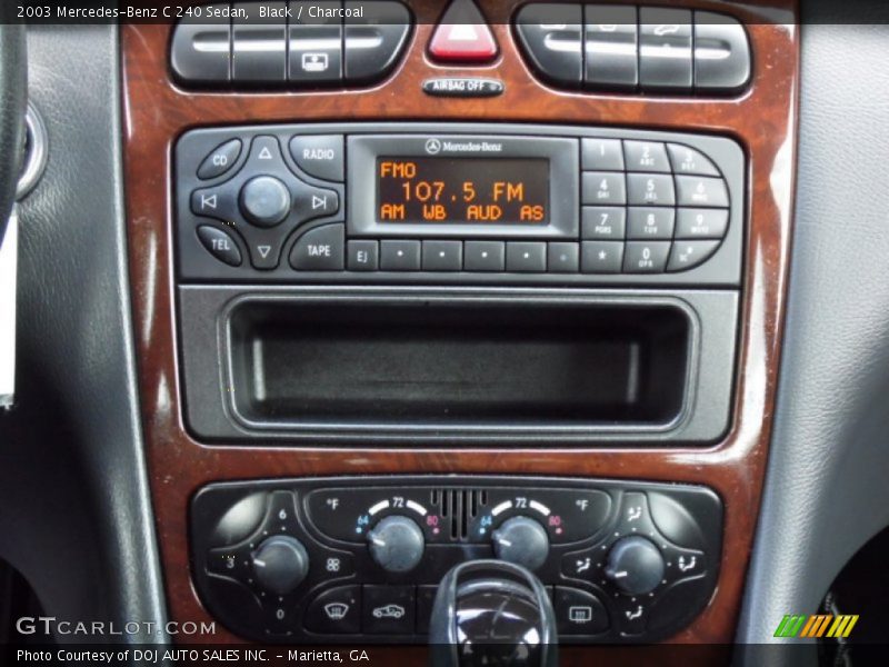 Black / Charcoal 2003 Mercedes-Benz C 240 Sedan