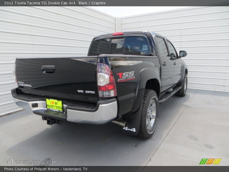 Black / Graphite 2013 Toyota Tacoma TSS Double Cab 4x4