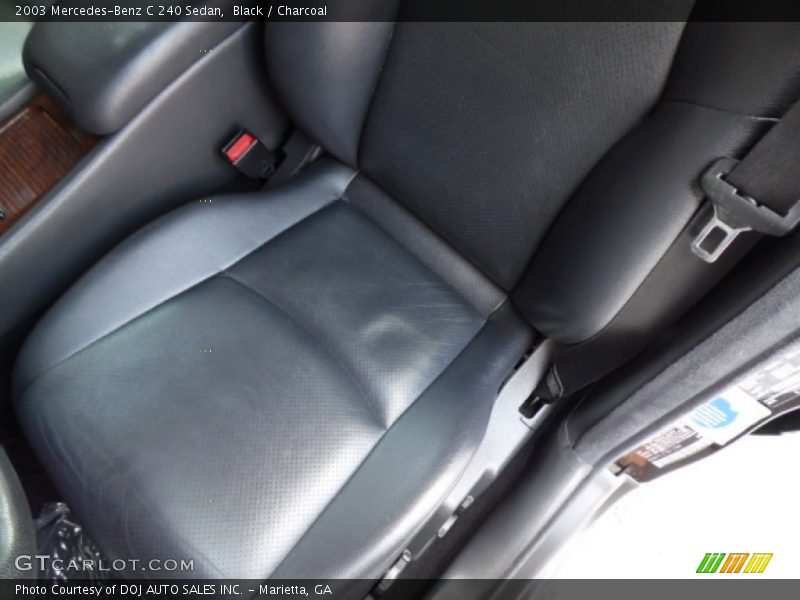 Black / Charcoal 2003 Mercedes-Benz C 240 Sedan