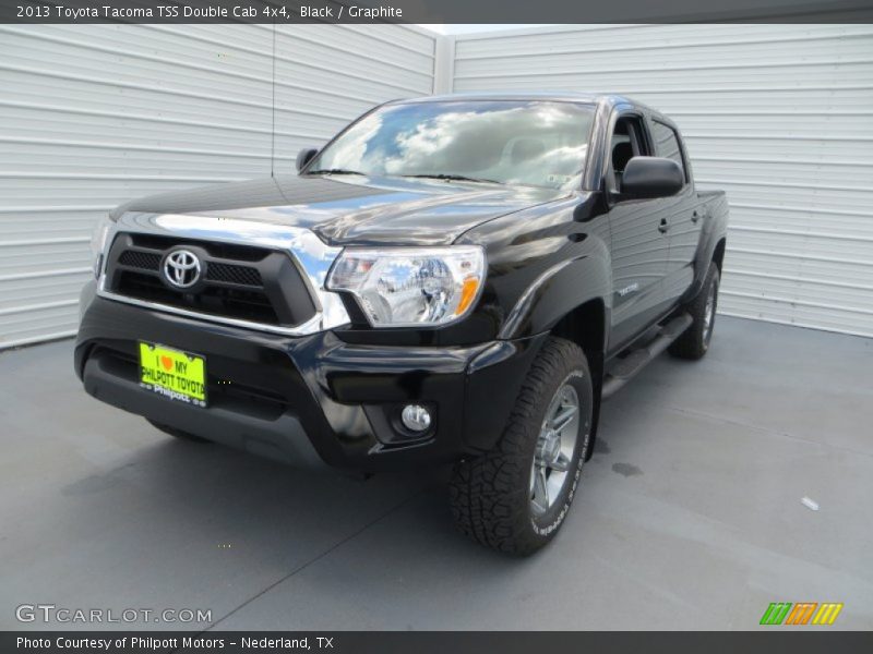 Black / Graphite 2013 Toyota Tacoma TSS Double Cab 4x4