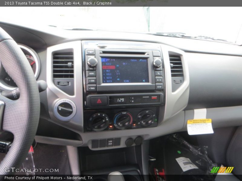 Black / Graphite 2013 Toyota Tacoma TSS Double Cab 4x4